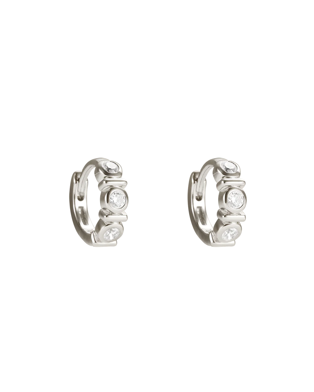 VALE TENNIS HUGGIES (STERLING SILVER)