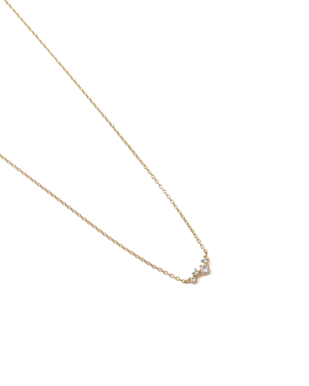 VALENCIA TOPAZ NECKLACE (9K GOLD) - Image 4