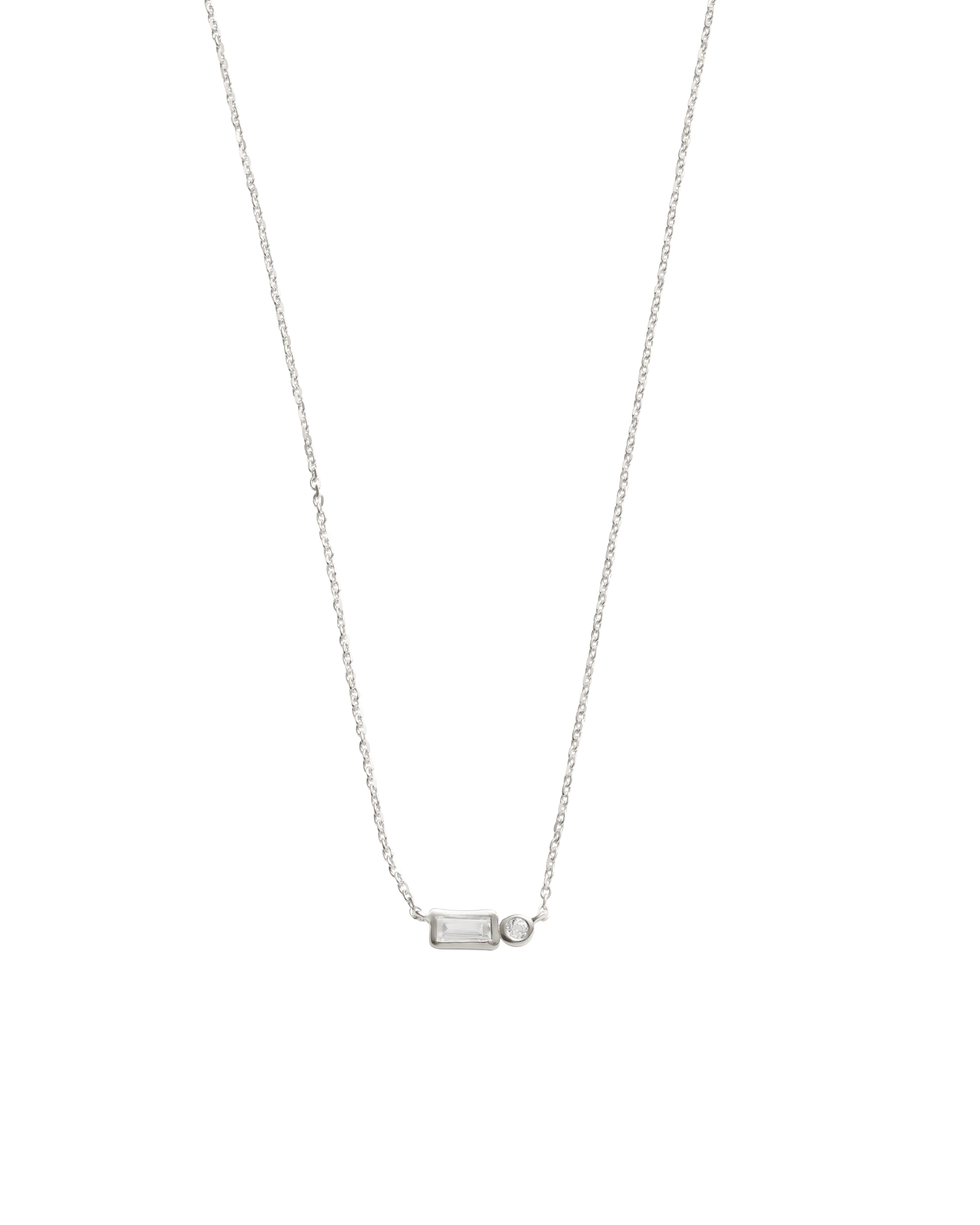VANTAGE TOPAZ NECKLACE (STERLING SILVER)