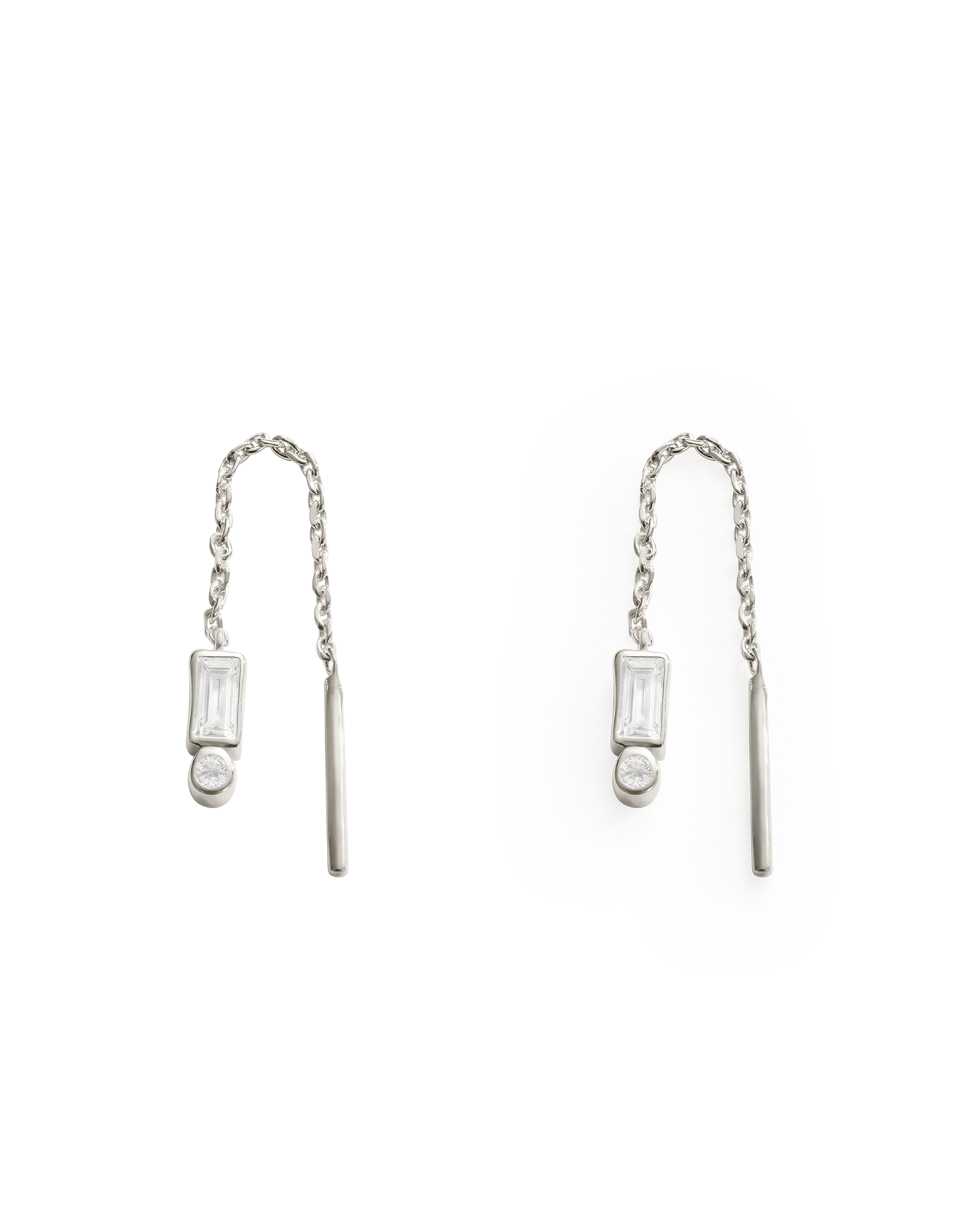 VANTAGE TOPAZ THREADER (STERLING SILVER)