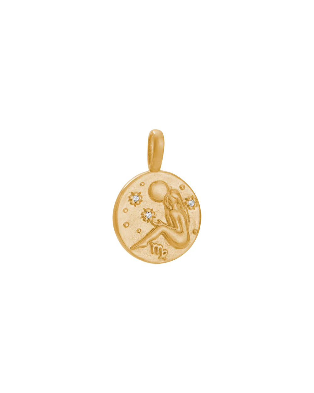 VIRGO PETITE ZODIAC (18K GOLD VERMEIL)