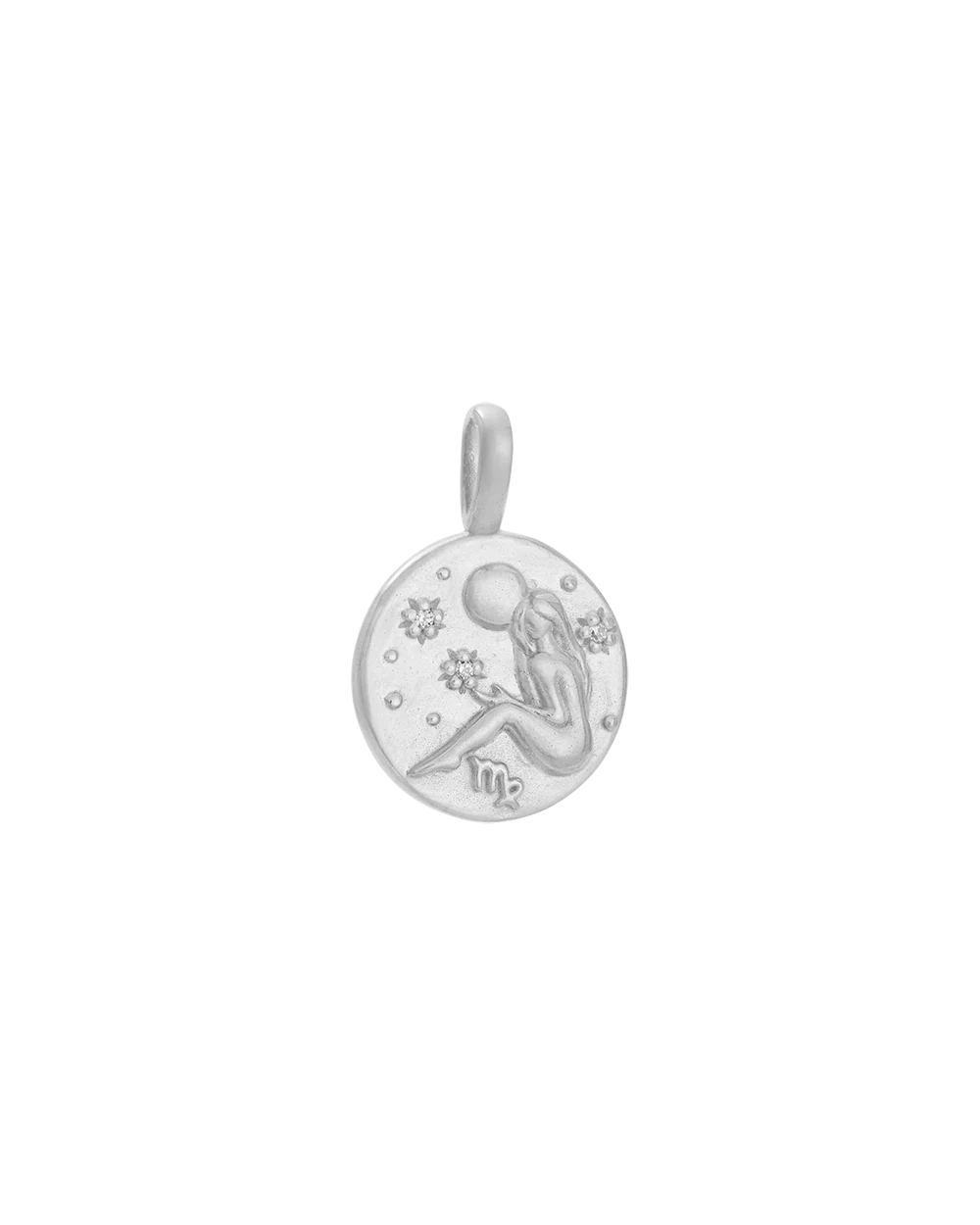 VIRGO PETITE ZODIAC (STERLING SILVER)