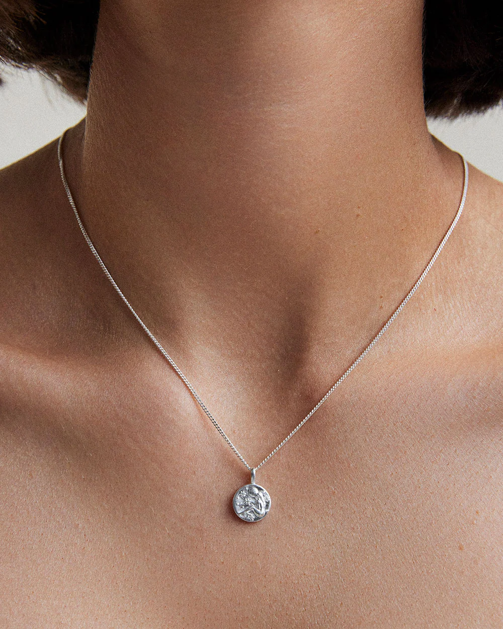 VIRGO PETITE ZODIAC (STERLING SILVER) - Image 3