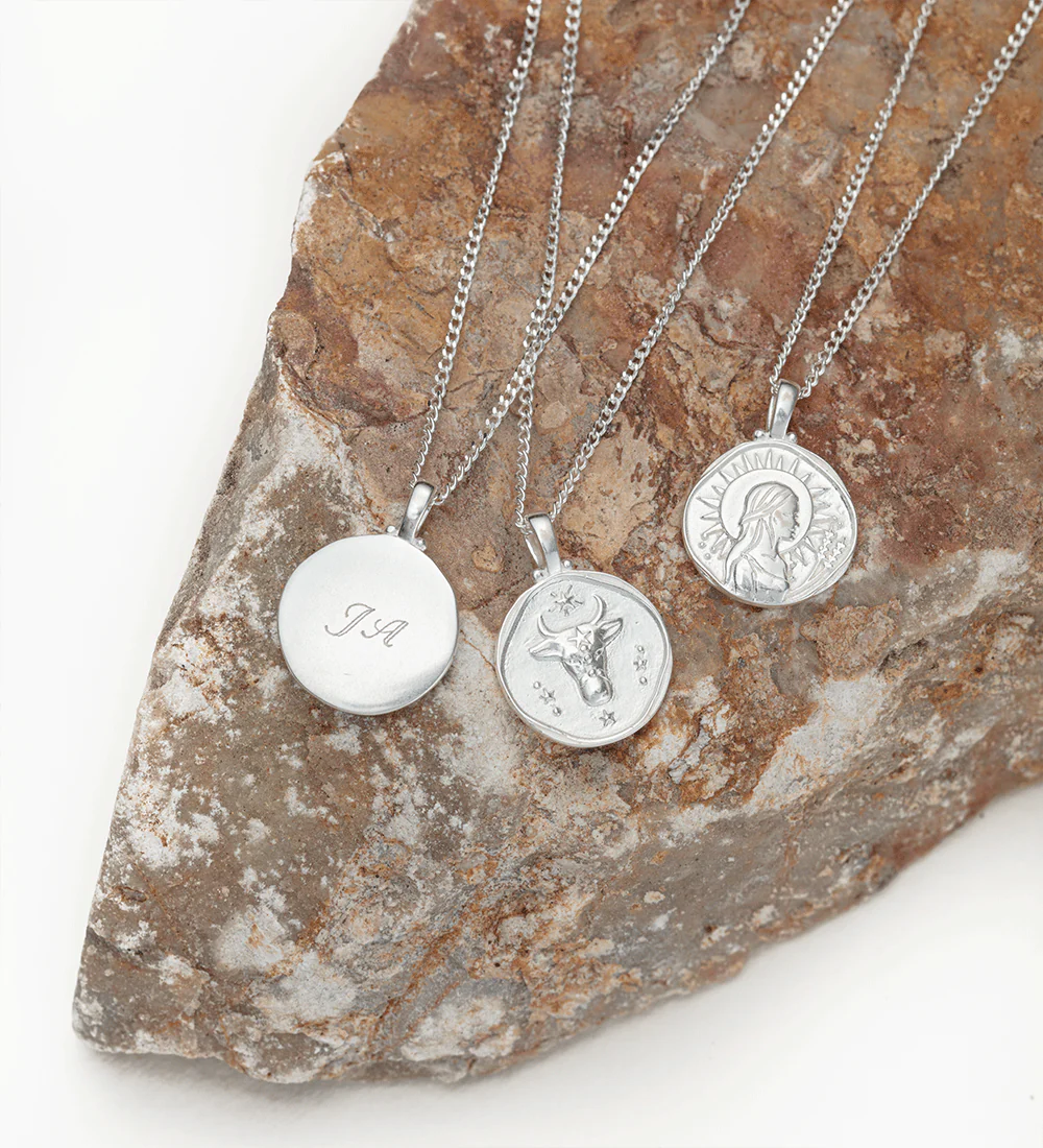 VIRGO ZODIAC NECKLACE (STERLING SILVER) - Image 3