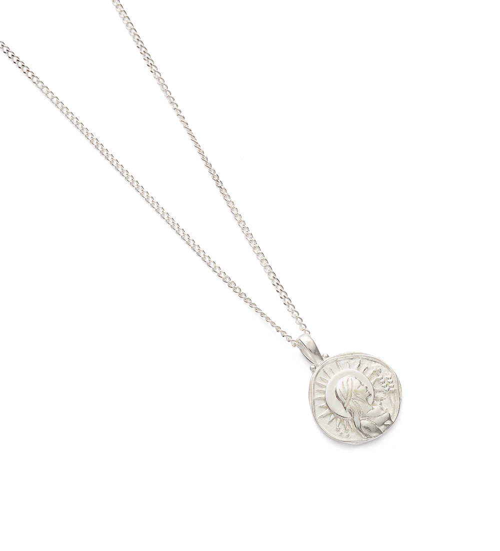 VIRGO ZODIAC NECKLACE (STERLING SILVER) - Image 4