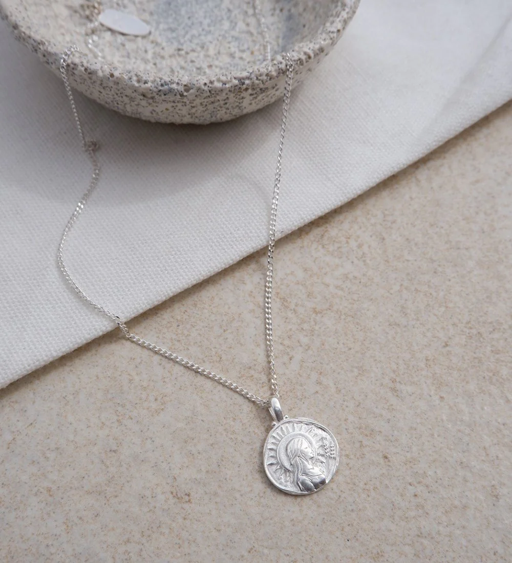 VIRGO ZODIAC NECKLACE (STERLING SILVER) - Image 5