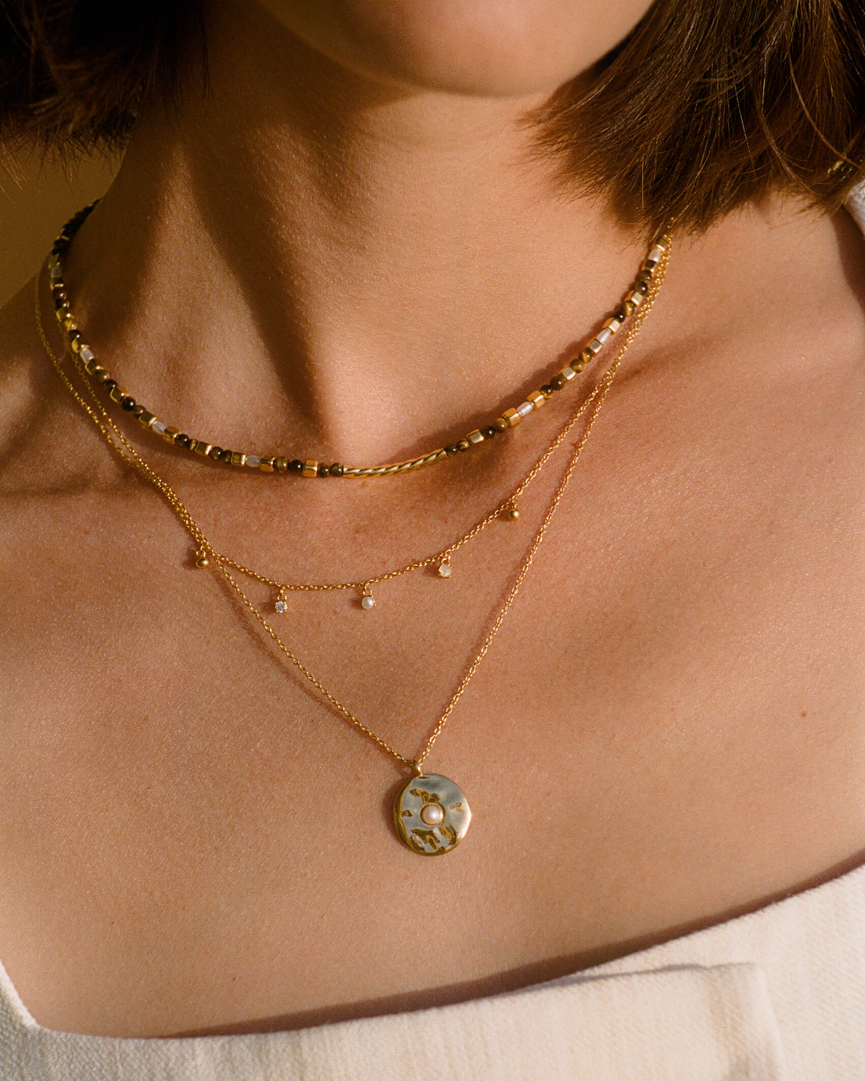 VISTA NECKLACE (18K GOLD PLATED) - Image 6