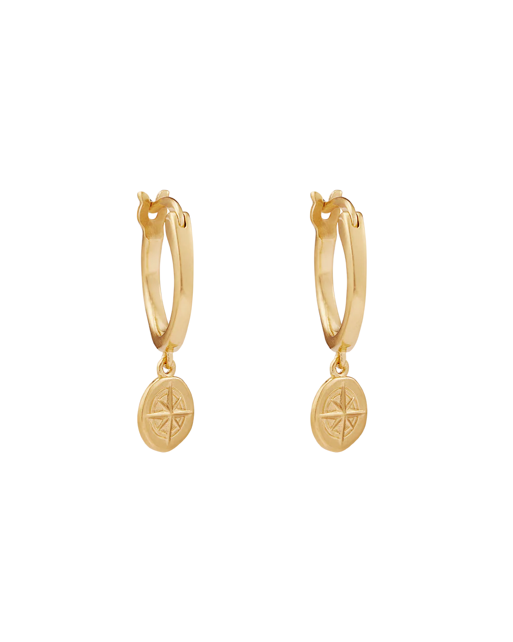 WANDER HOOPS (18K GOLD PLATED)