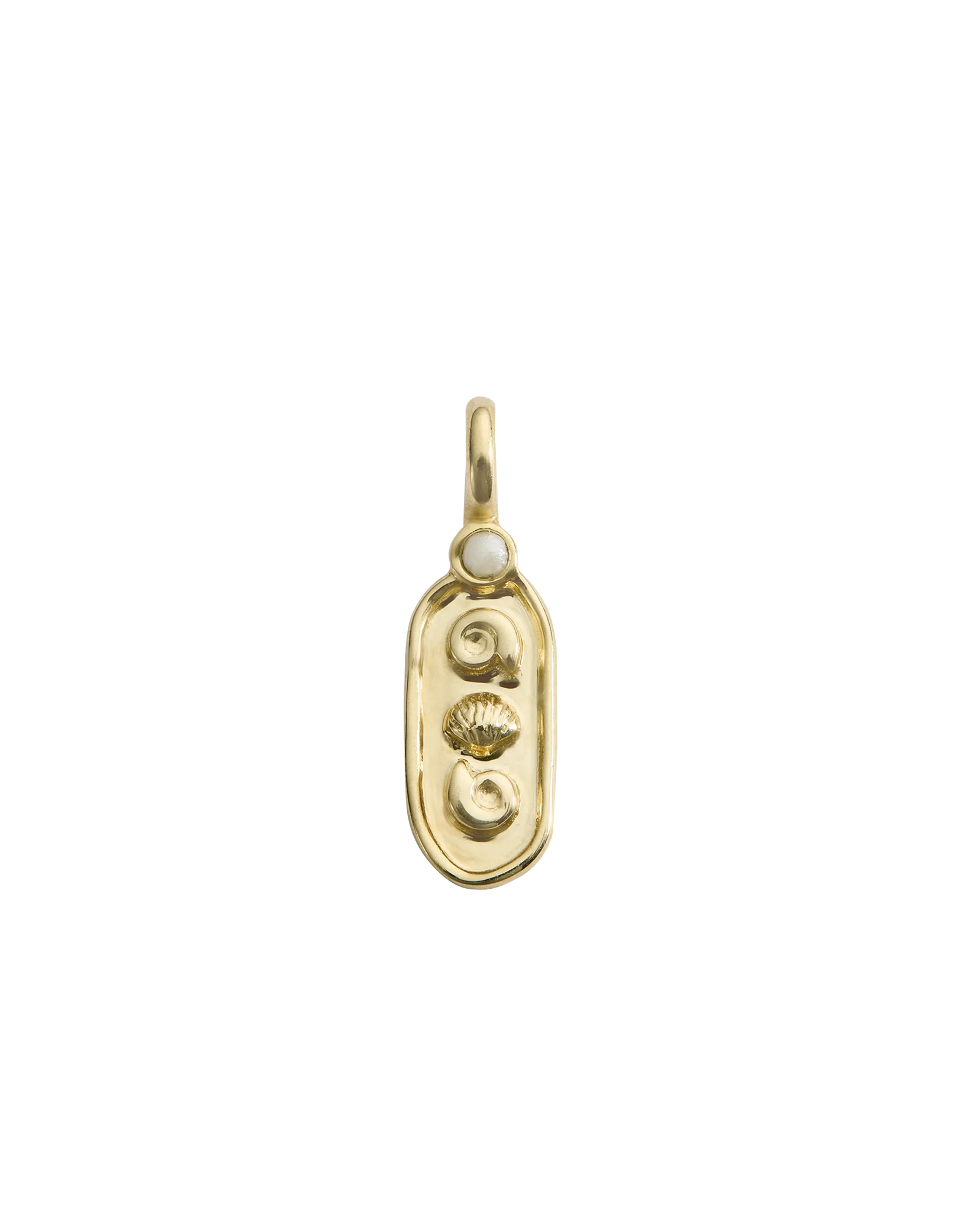 WITH THE TIDE CHARM (9K GOLD)