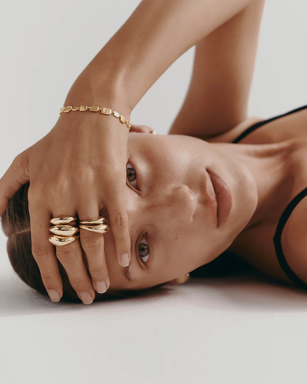 WITHIN MOTION DOME RING (18K GOLD PLATED) - Image 3