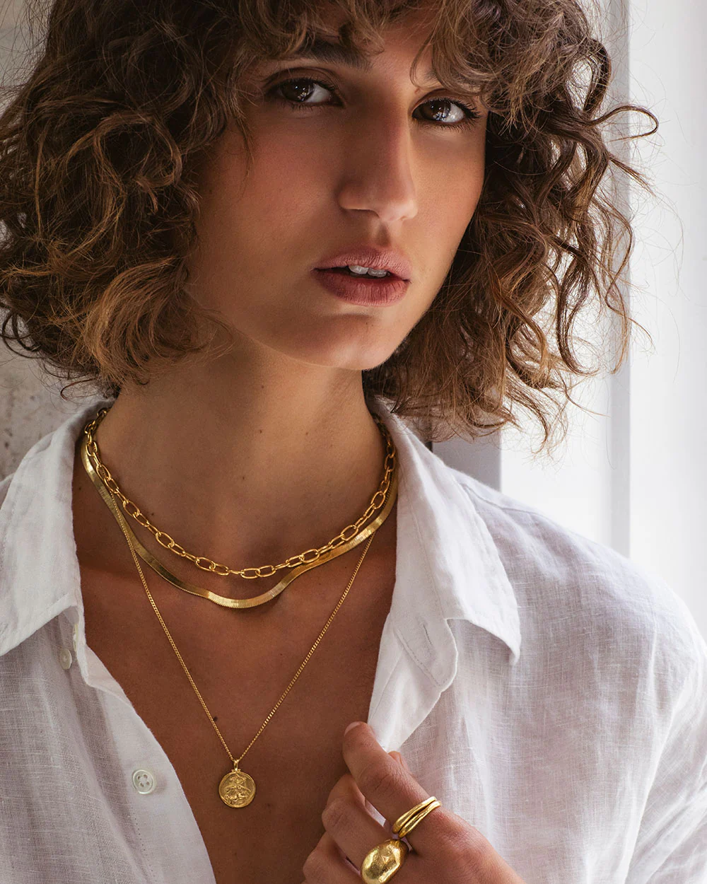 ZODIAC NECKLACE (18K GOLD VERMEIL) - Image 2