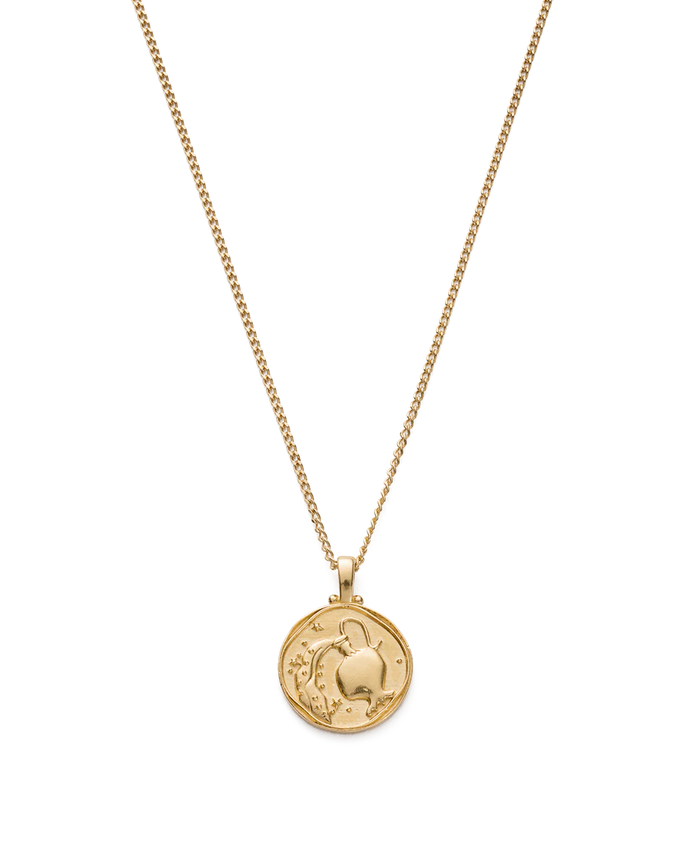 ZODIAC NECKLACE (18K GOLD VERMEIL) - Image 9